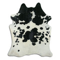 Black & White Cowhide Rug XL