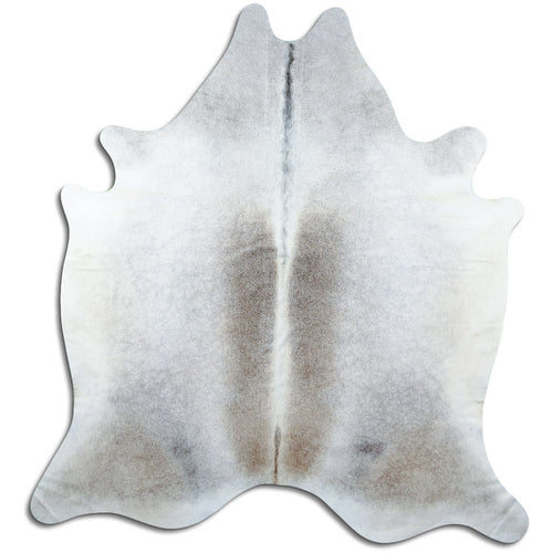 Tan Grey Cowhide Rug L