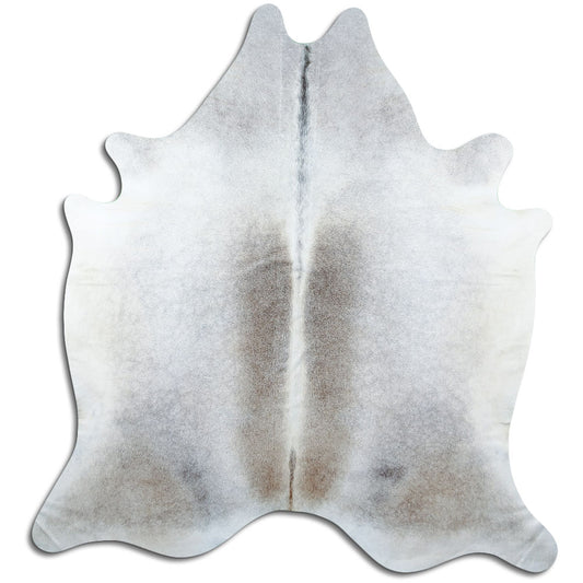 Tan Grey Cowhide Rug L