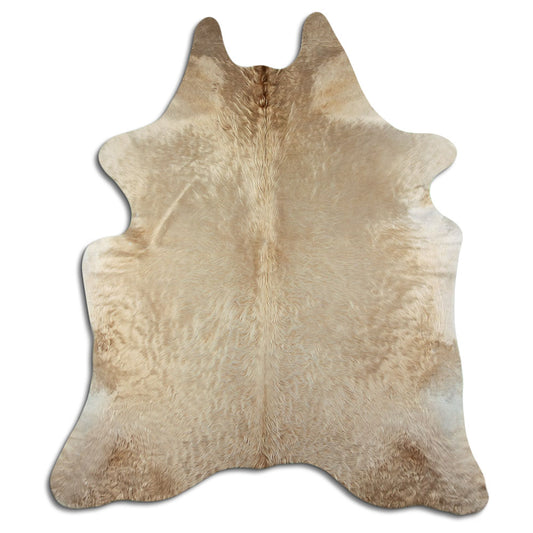Champagne Cowhide Rug XXL