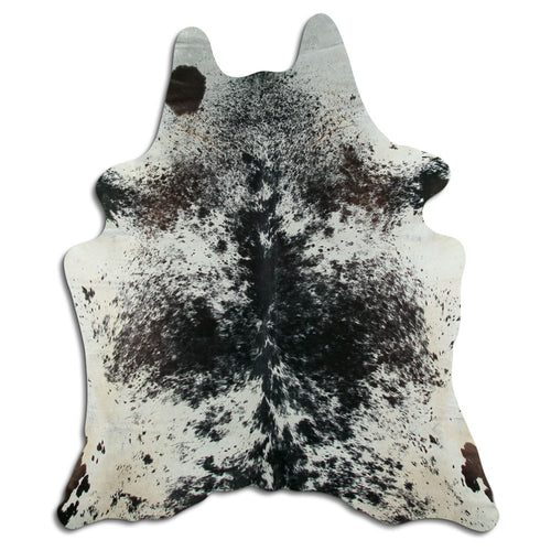 Black & White Cowhide Rug XXL