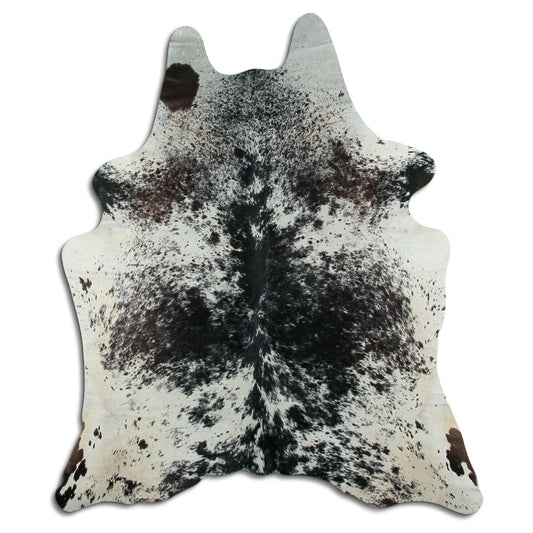 Black & White Cowhide Rug XXL