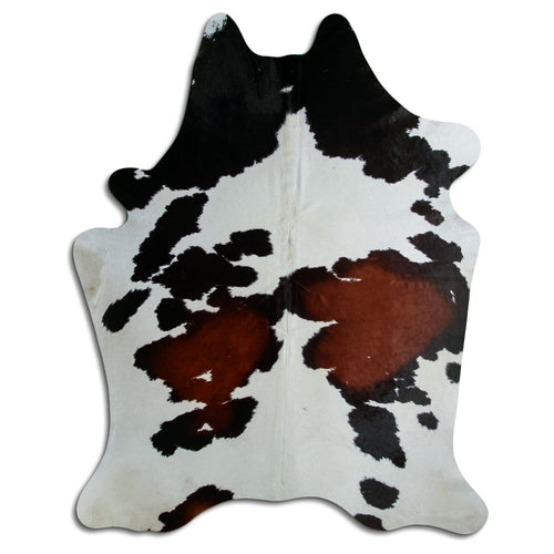 Tricolor Cowhide Rug XXL