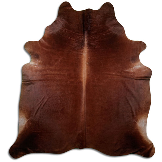 Brown Cowhide Rug XXL