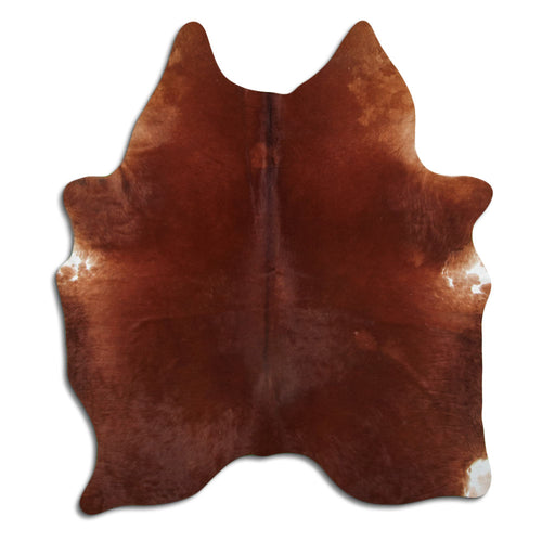Brown Cowhide Rug M