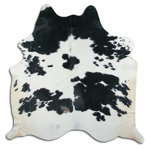 Black & White Cowhide Rug L