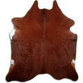 Brown Cowhide Rug XL