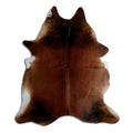 Brown Cowhide Rug XXL