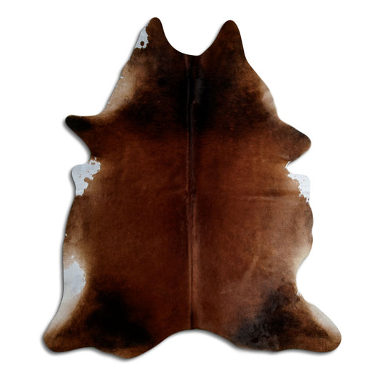 Brown Cowhide Rug XXL