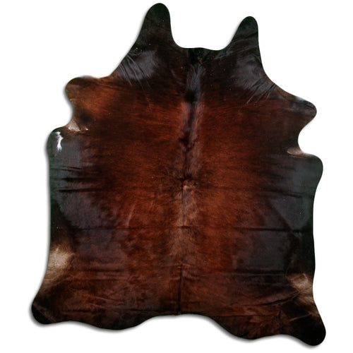 Brown Cowhide Rug XL