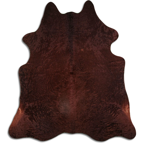 Brown Cowhide Rug XXL