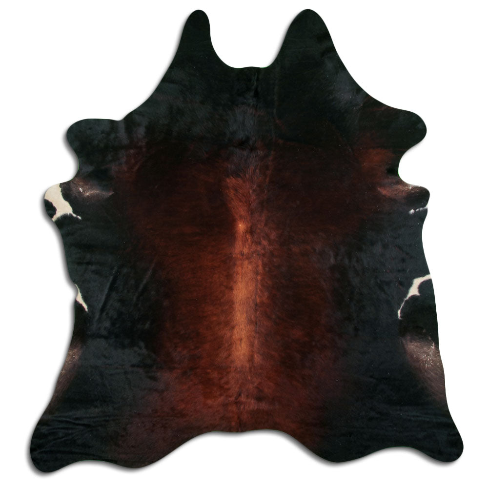 Brown Cowhide Rug XXL