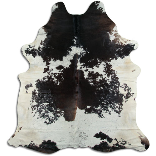 Black & White Cowhide Rug XXL