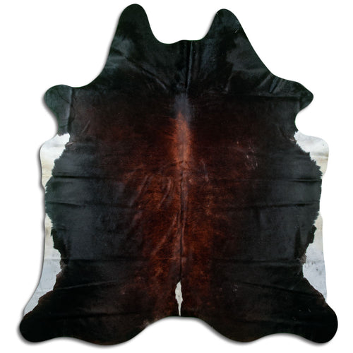 Brown Cowhide Rug XXL