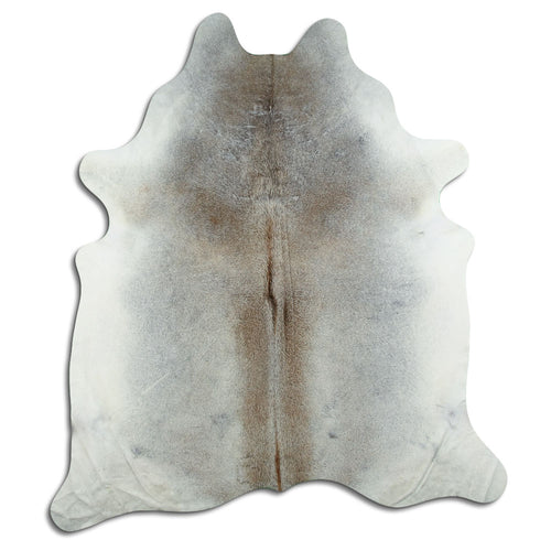Tan Grey Cowhide Rug XXL