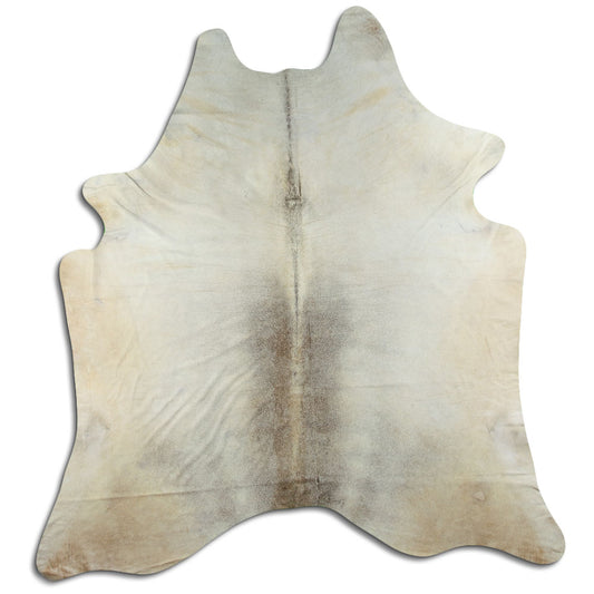 Tan Grey Cowhide Rug XXL