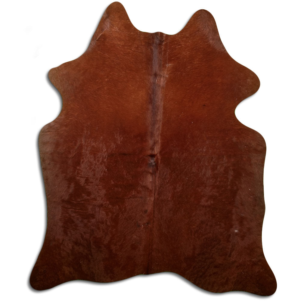 Brown Cowhide Rug M