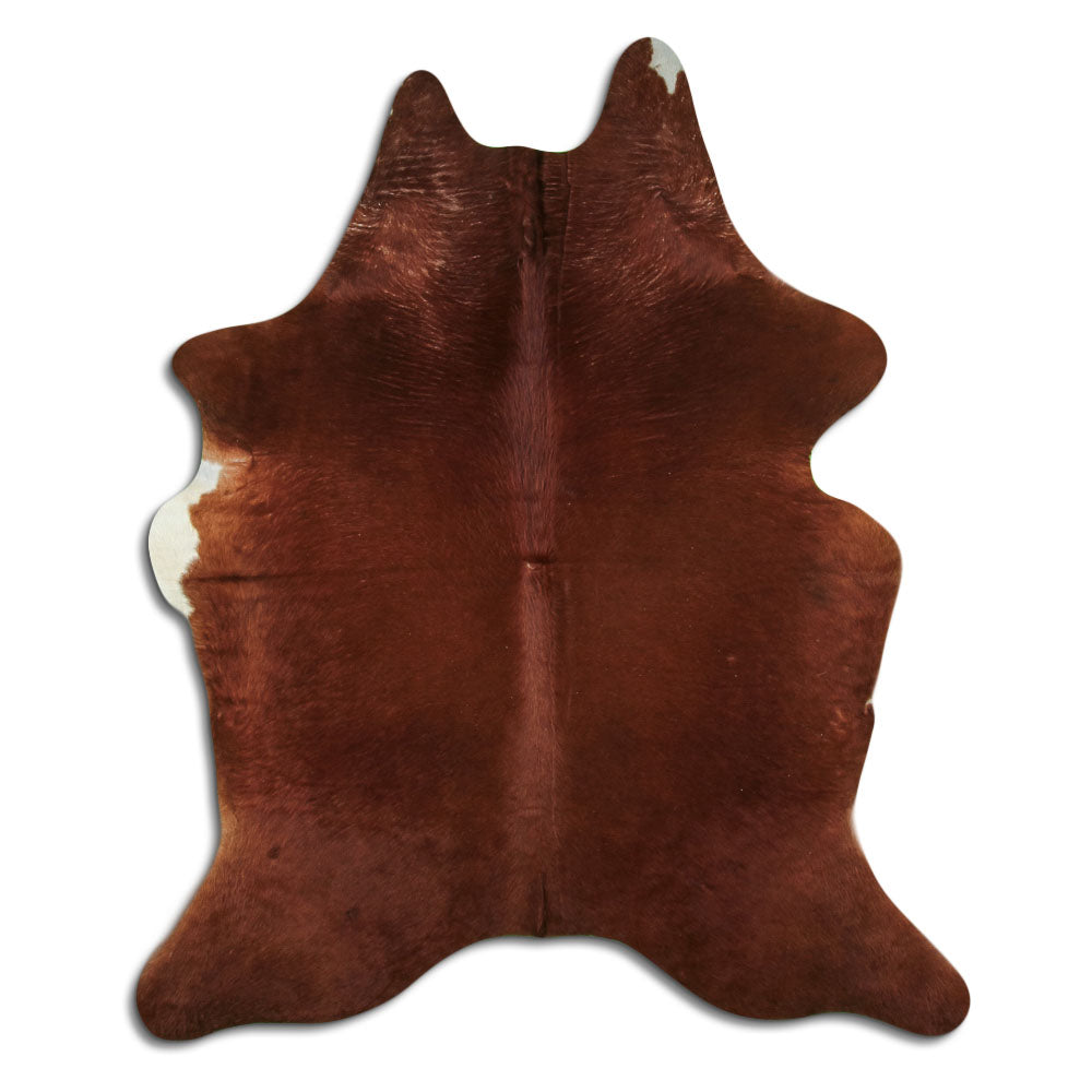 Brown Cowhide Rug XXL