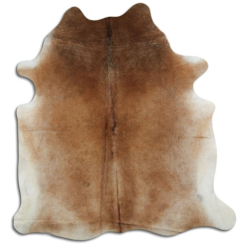 Tan Grey Cowhide Rug XXL