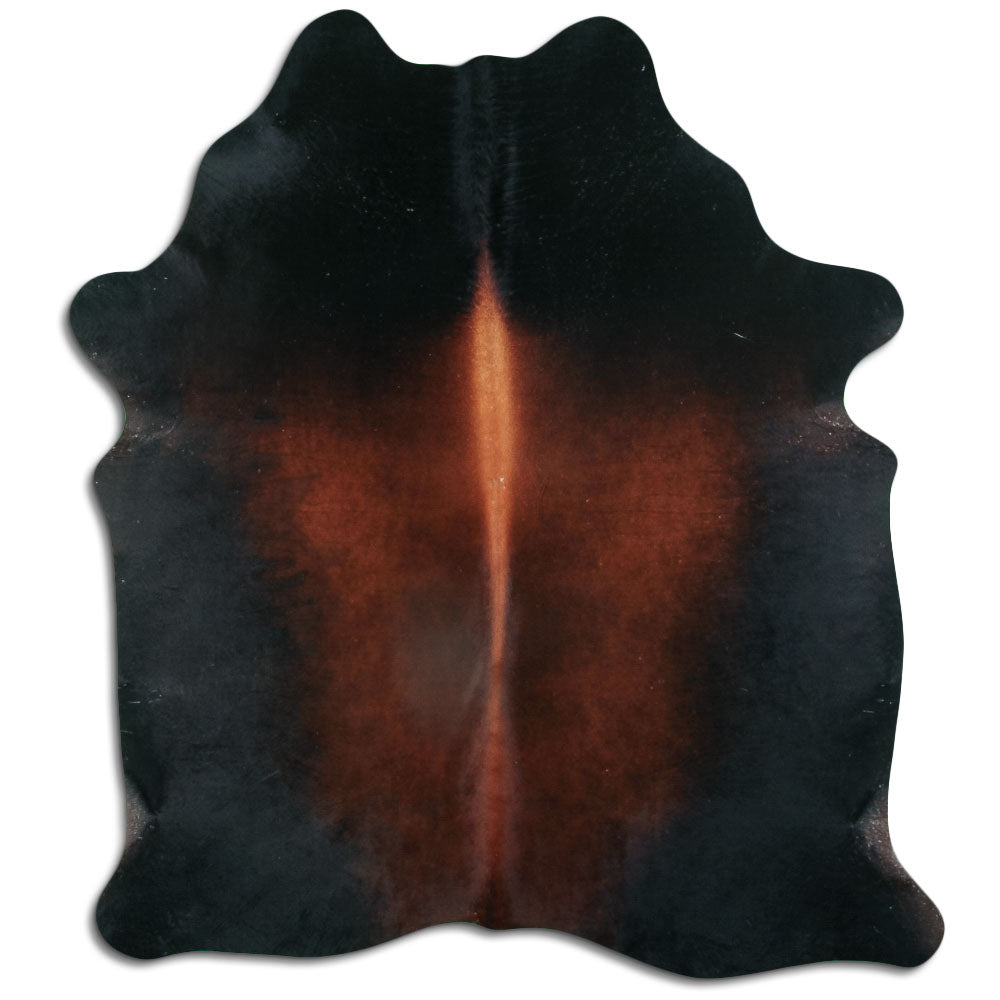 Brown Cowhide Rug M
