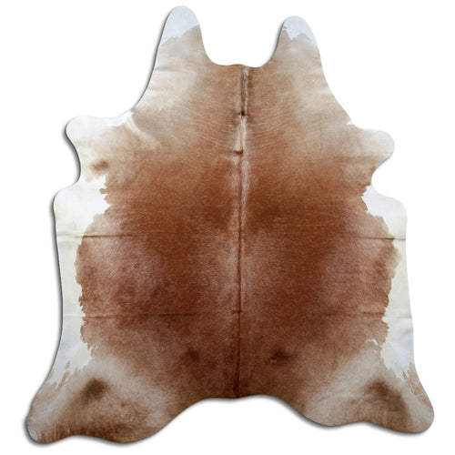 Brown Cowhide Rug XXL