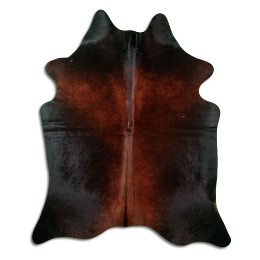 Brown Cowhide Rug M