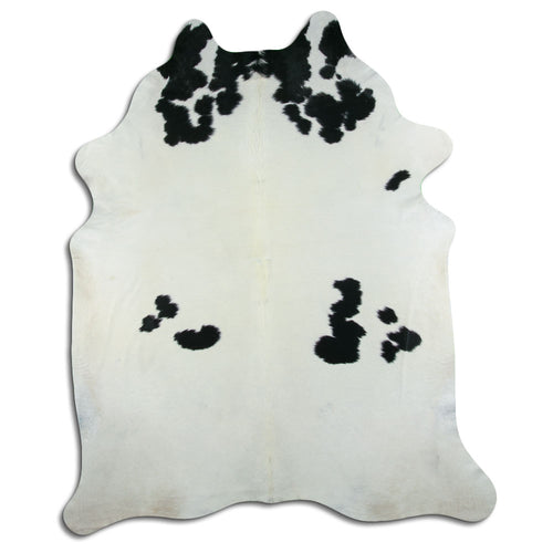 Black & White Cowhide Rug XXXL