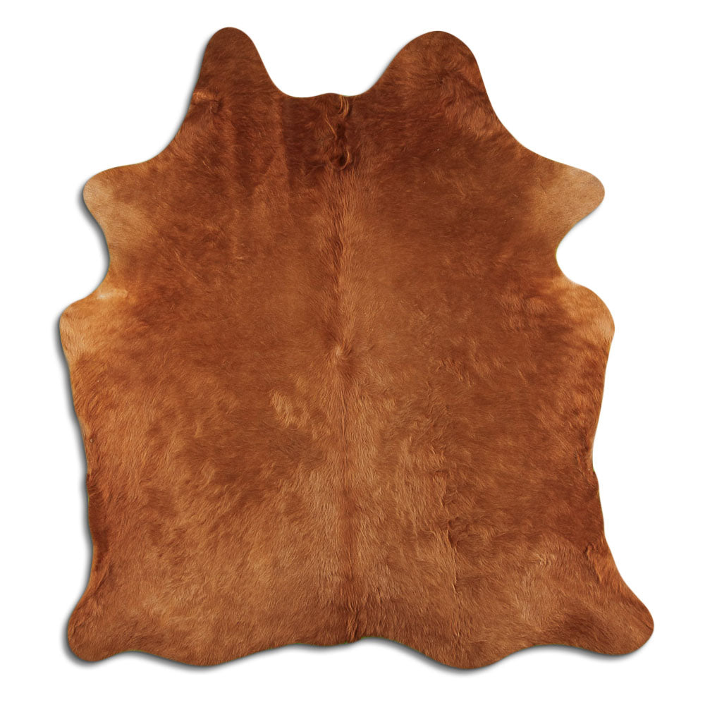 Brown Cowhide Rug M