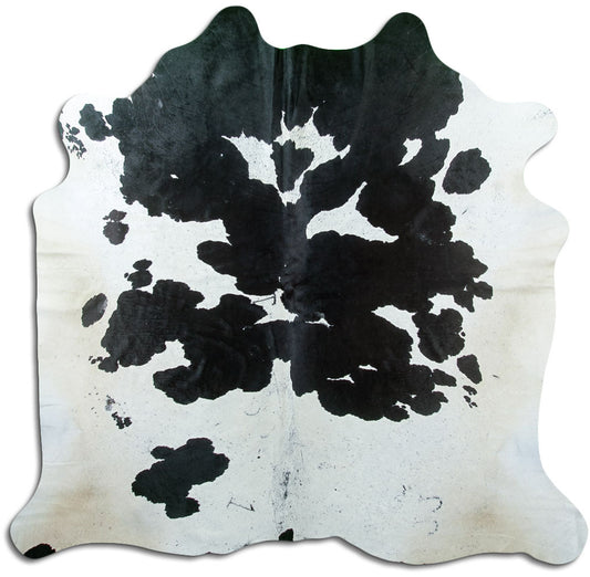 Black & White Cowhide Rug L