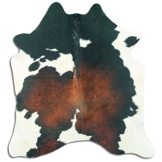 Tricolor Cowhide Rug L