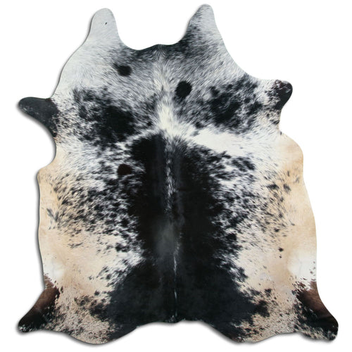 Salt & Pepper Cowhide Rug XXL