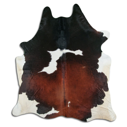 Tricolor Cowhide Rug XXL