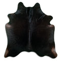 Black Cowhide Rug XL