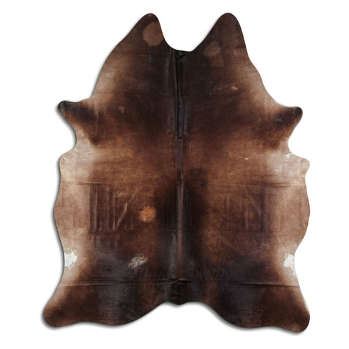 Brown Cowhide Rug XXL