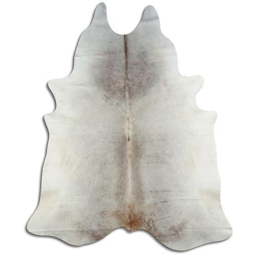 Tan Grey Cowhide Rug XXL
