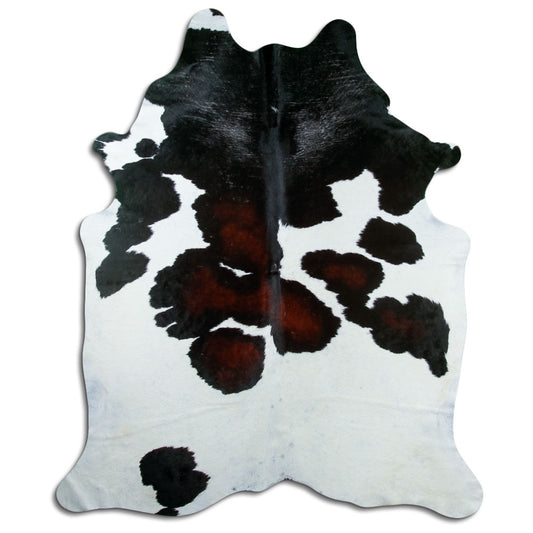 Tricolor Cowhide Rug XXL