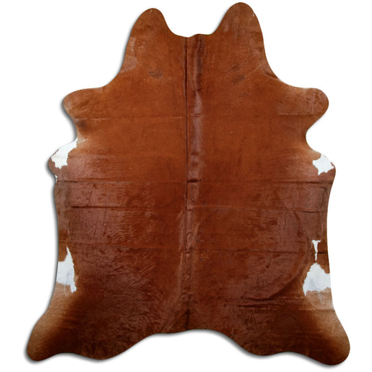 Brown Cowhide Rug XXL