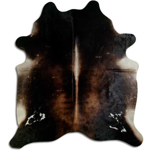 Brown Cowhide Rug XXL