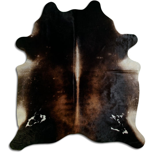 Brown Cowhide Rug XXL