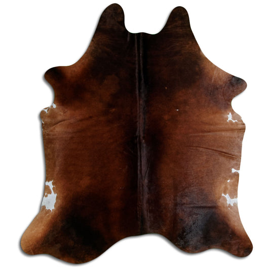Brown Cowhide Rug XL