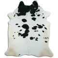 Black & White Cowhide Rug XXL