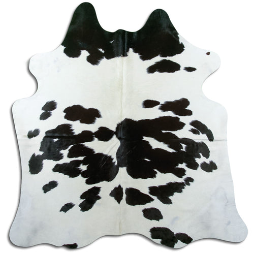 Black & White Cowhide Rug L
