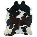 Tricolor Cowhide Rug XXL