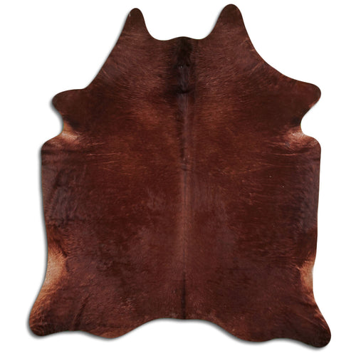 Brown Cowhide Rug XXL
