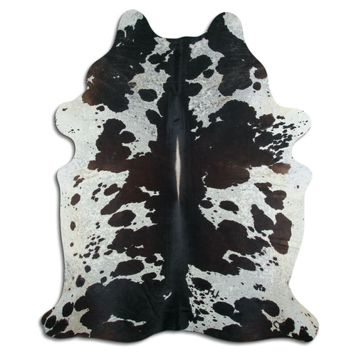 Black & White Cowhide Rug XXXL