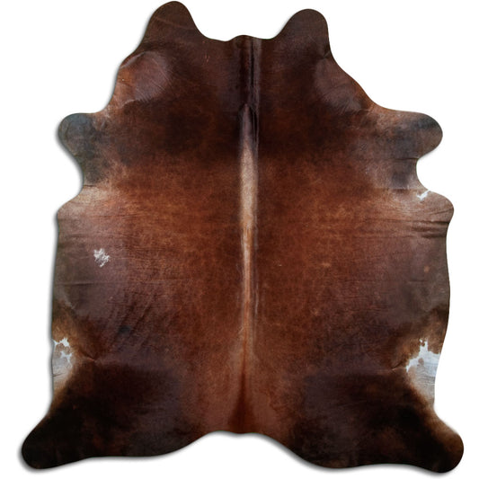 Brown Cowhide Rug XXL