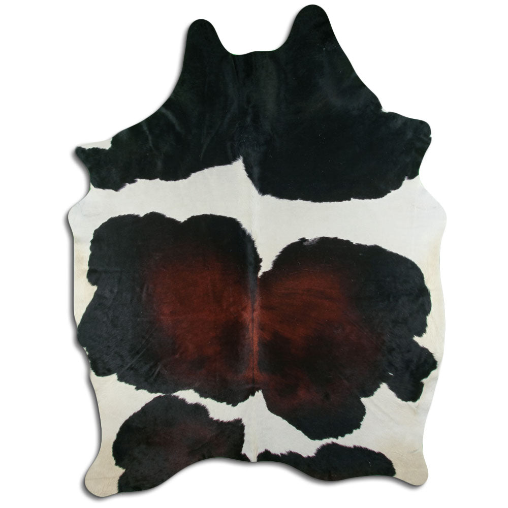 Tricolor Cowhide Rug XXXL