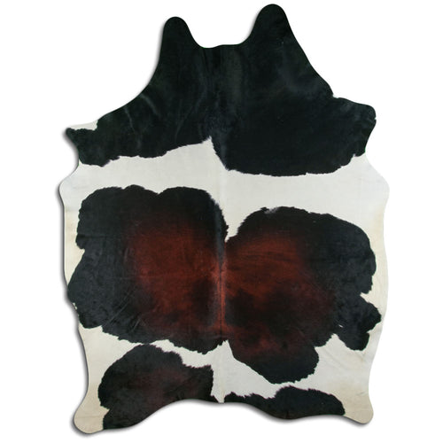 Tricolor Cowhide Rug XXXL