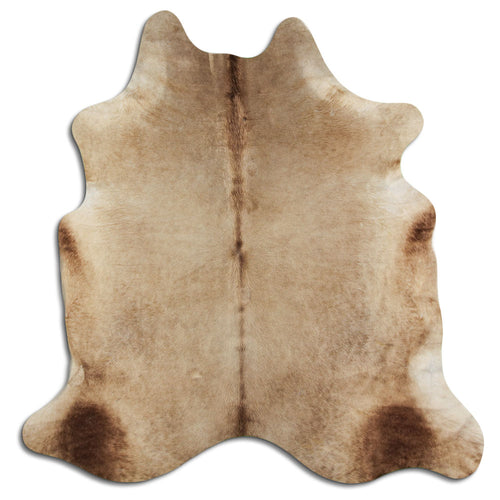 Champagne Cowhide Rug L