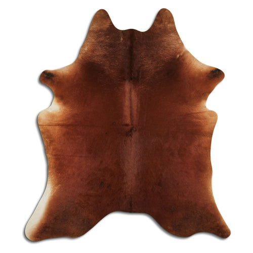 Brown Cowhide Rug XXL